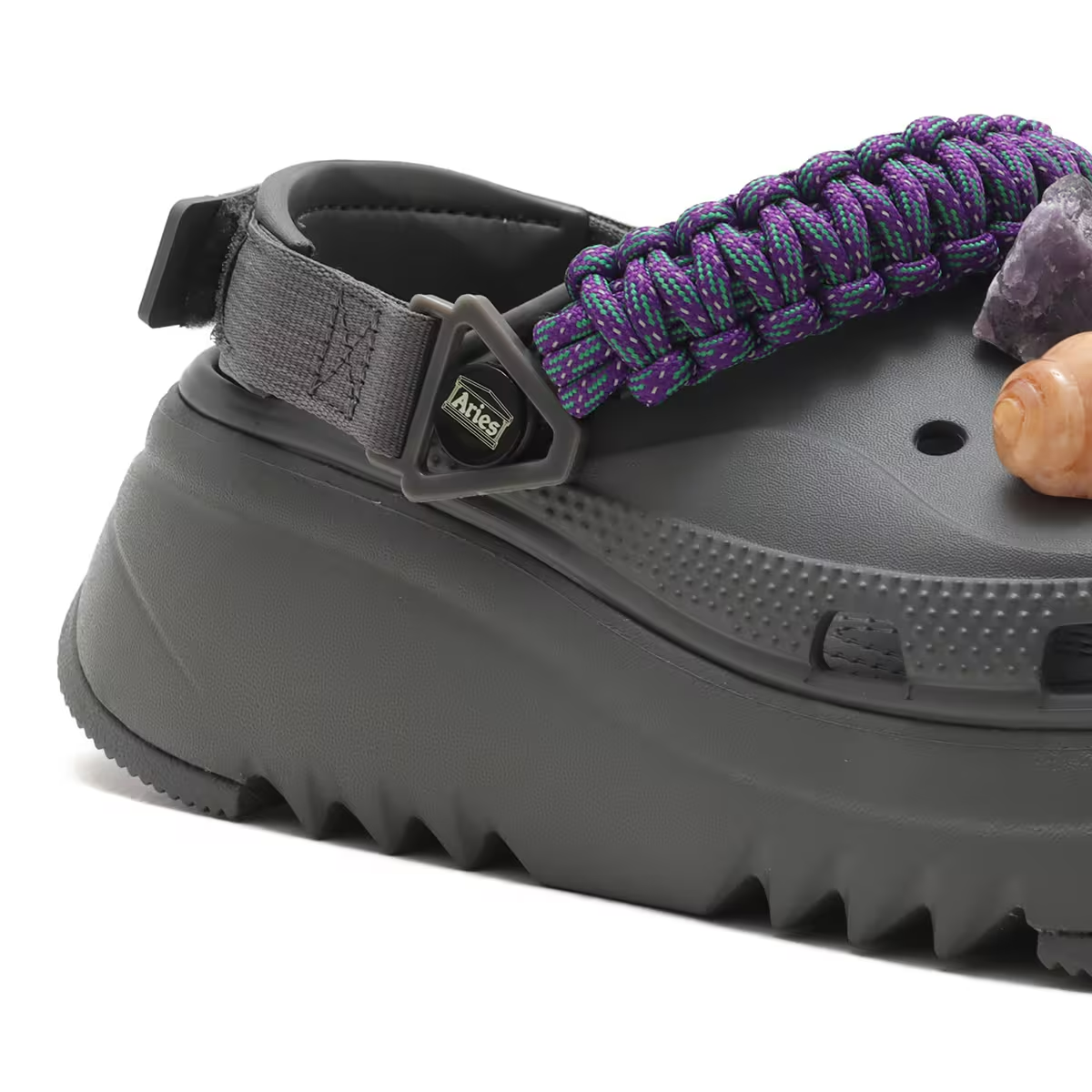 Giay Crocs Classic Hiker Xscape 'Aries Slate Grey' 208683-0DA