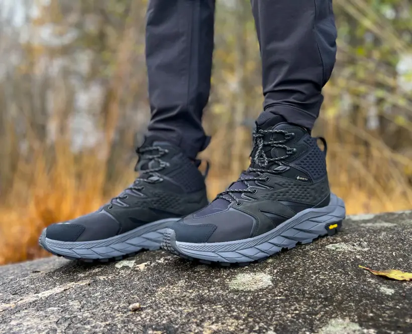 Giay Hoka Anacapa Mid GTX Gore-Tex 'Black' 1122018-BBLC