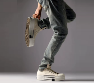 Giay Converse Rick Owens x Drkshdw Dbl Drkstar Chuck 70 Low 'Natural Ivory' A04955C