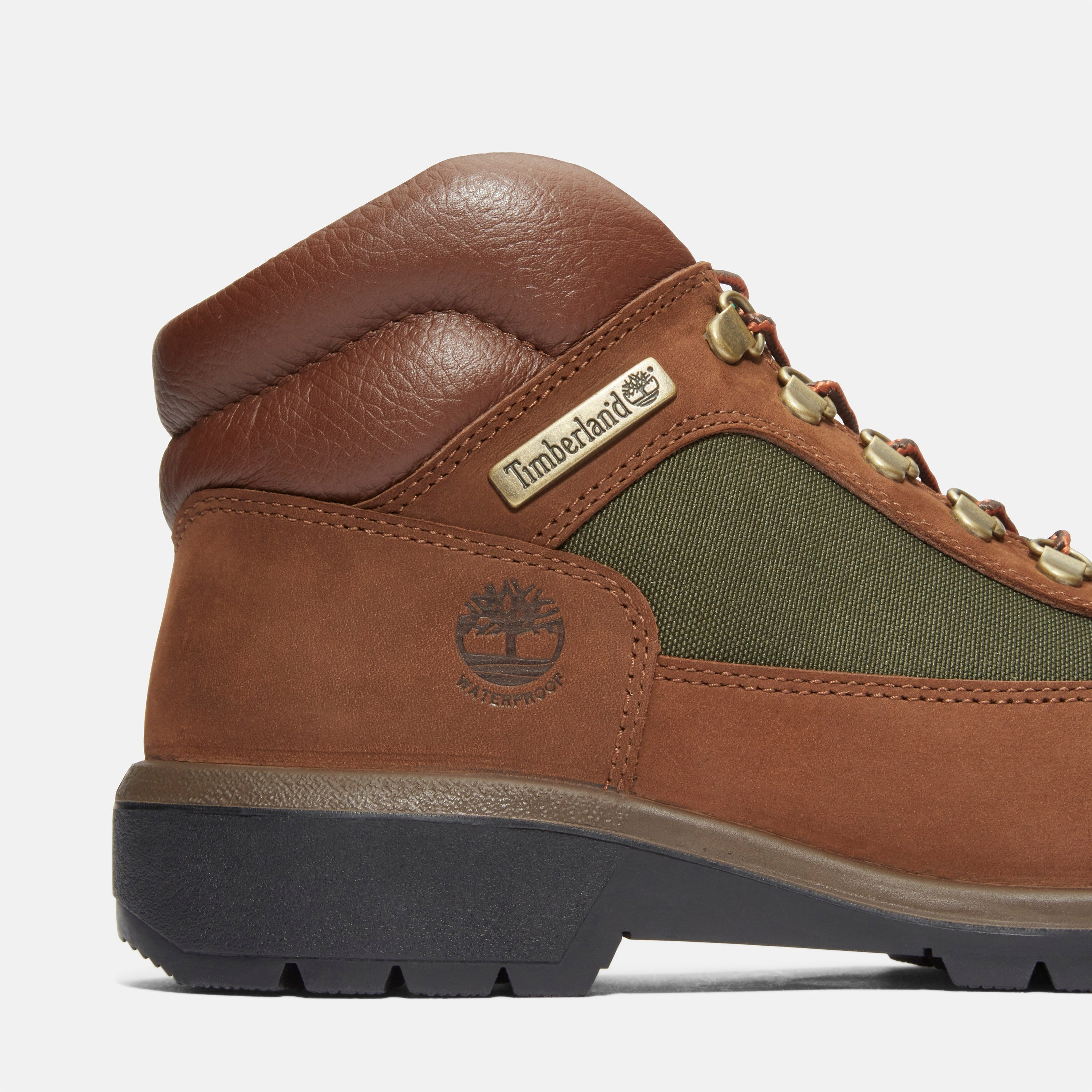 Giay Timberland Waterproof Field Boot 'Brown' A18A6-D47