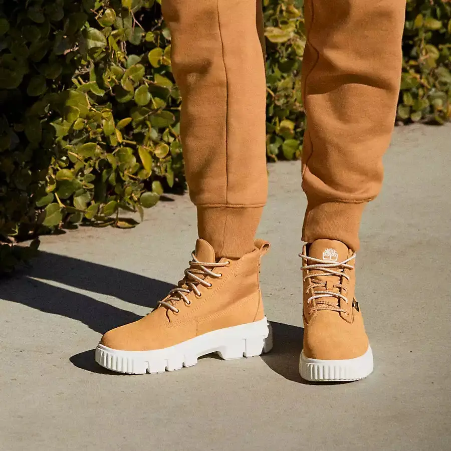 Giay Timberland Greyfield Leather Boot 'Yellow' A5P2D