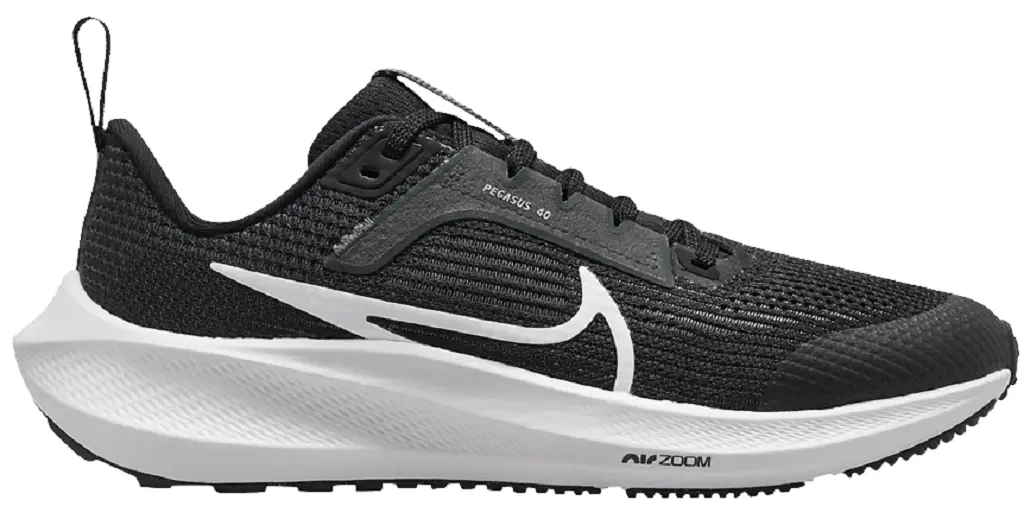 Giay Nike Air Zoom Pegasus 40 GS 'Black White' DX2498-001