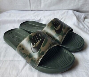 Giay Nike Victori One Slide Print 'Khaki' CN9678-200