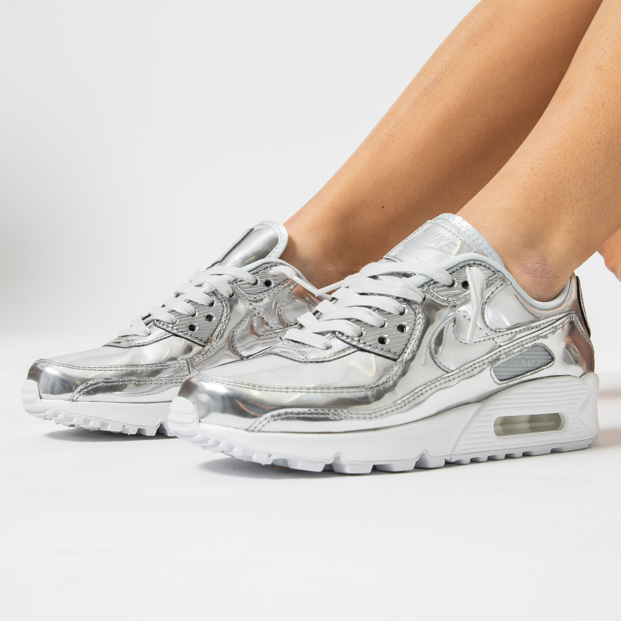 Giay Nike Air Max 90 'Metallic Pack Chrome' CQ6639-001