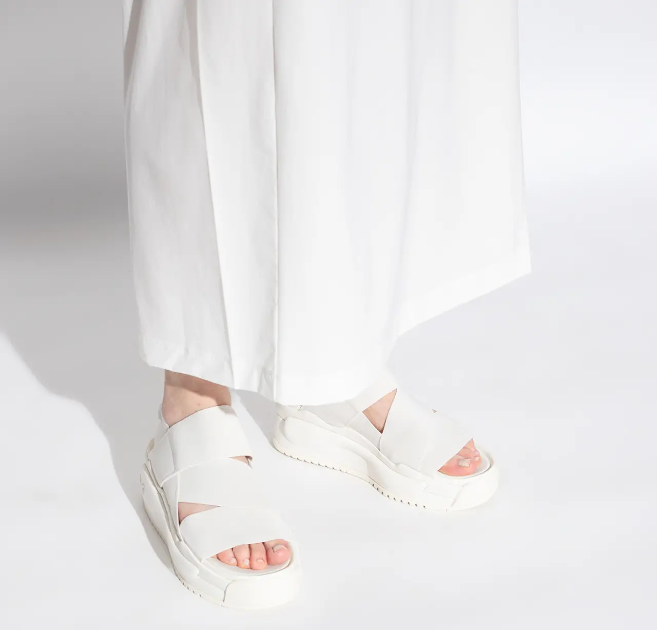 Dep Adidas Y-3 Rivalry Sandals 'White' FZ6400