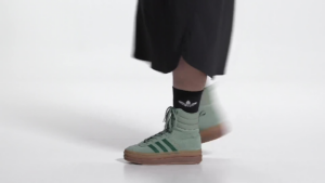 Giay Adidas Gazelle High 'Silver Green' ID6982