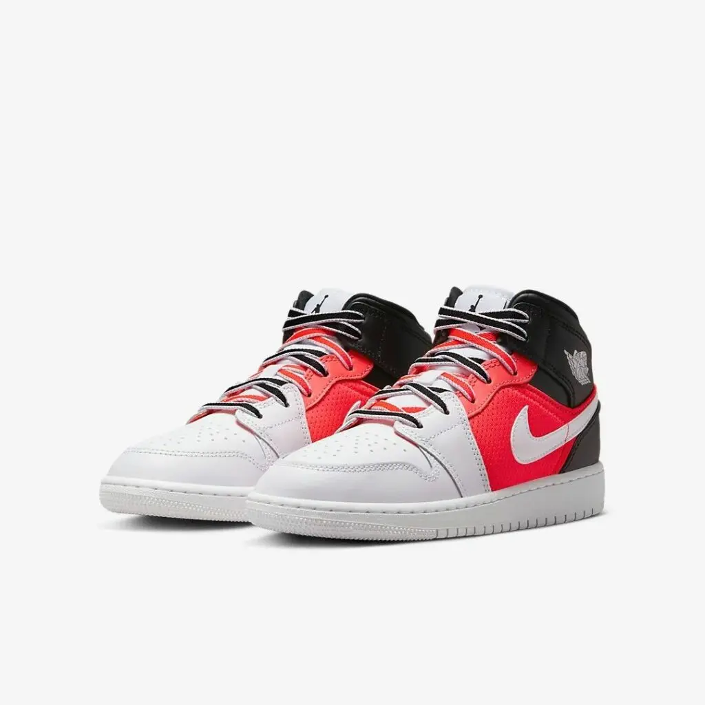 Giay Nike Air Jordan 1 Mid 'White Black' FB4417-016