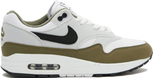 Giay Nike Air Max 1 'White Black Medium Olive' FD9082-102