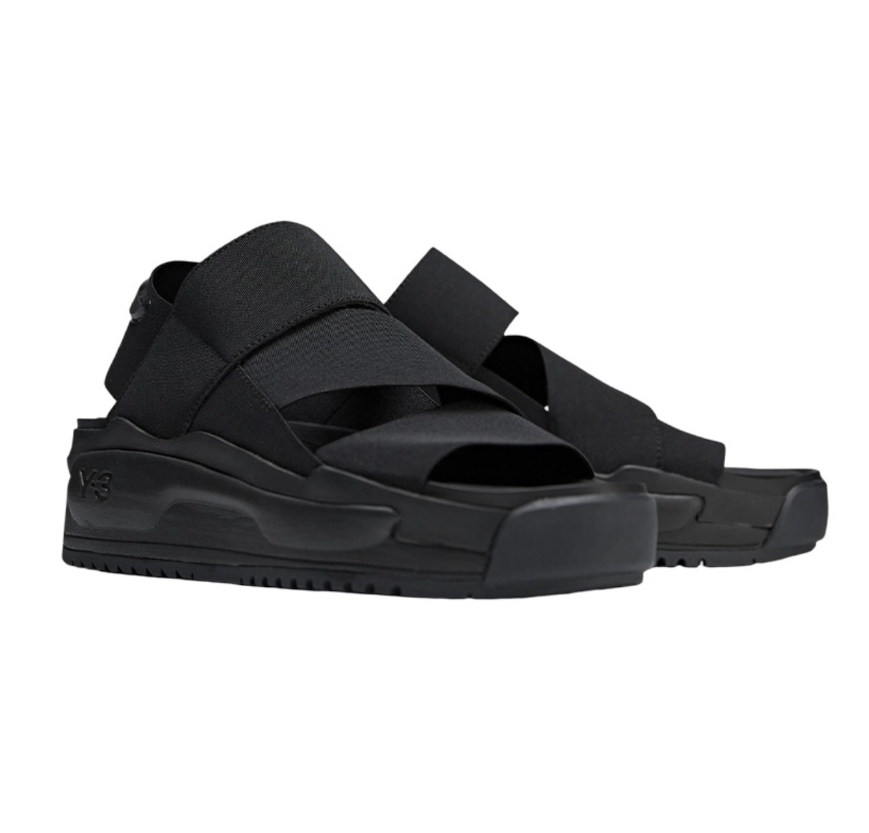 Dep Adidas Y-3 Rivalry Sandals 'Black' FZ6401