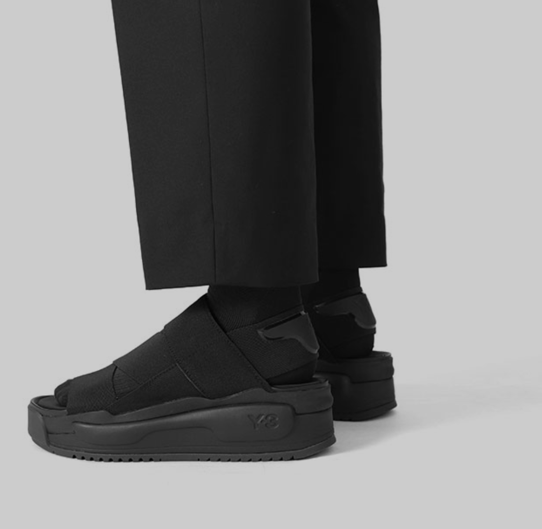 Dep Adidas Y-3 Rivalry Sandals 'Black' FZ6401