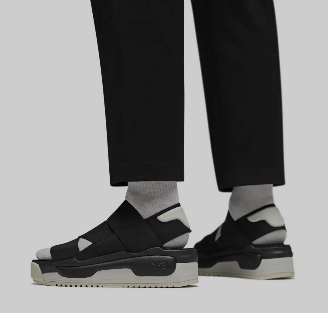 Dep Adidas Y-3 Hokori Sandal 'Black White' GX1059