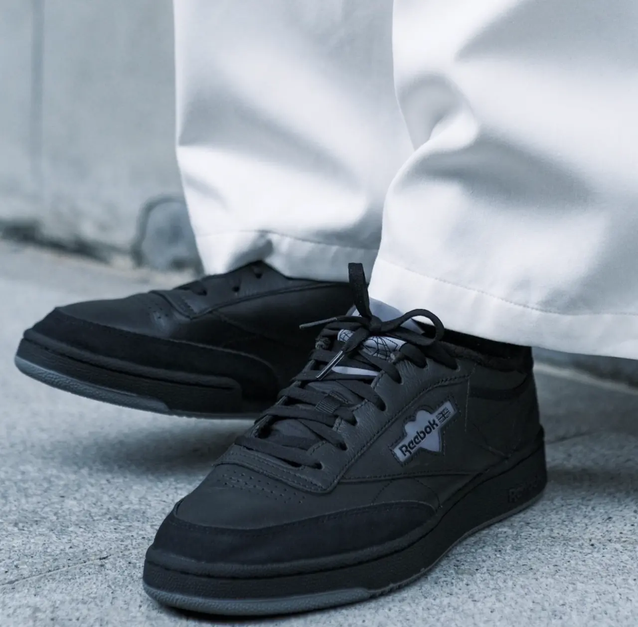 Giay Reebok Club C 85 'Black' GV6984