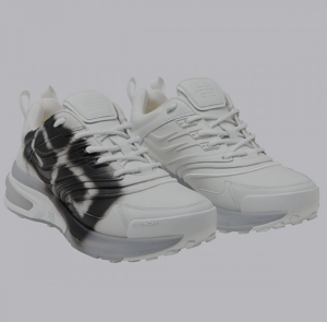 Giay Givenchy 1 With Tag Effect Print 'White' BH004WH13B-116