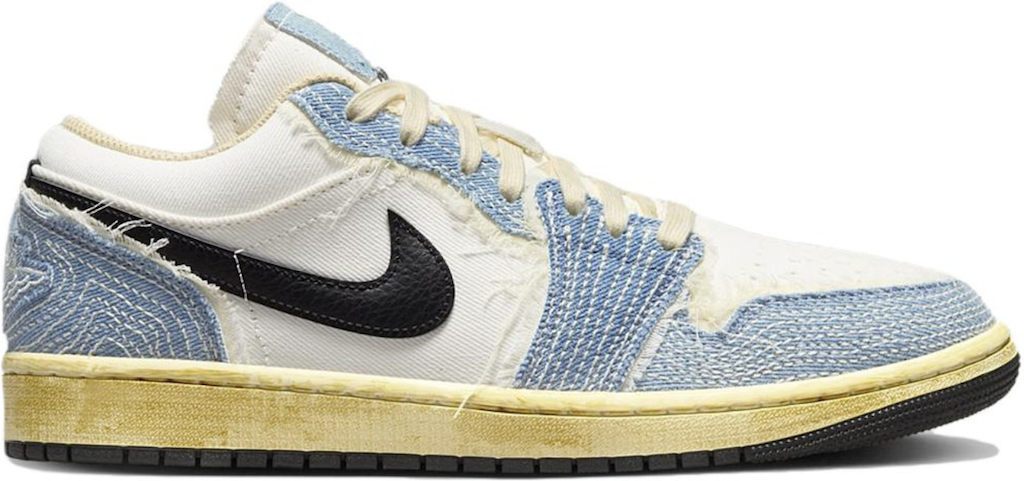 Giay Nike Air Jordan 1 Low 'Sashiko Denim' FN7670-493