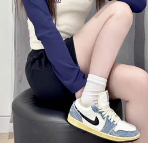 Giay Nike Air Jordan 1 Low 'Sashiko Denim' FN7670-493