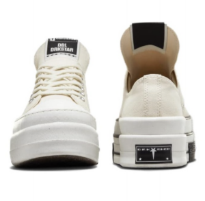 Giay Converse Rick Owens x Drkshdw Dbl Drkstar Chuck 70 Low 'Natural Ivory' A04955C