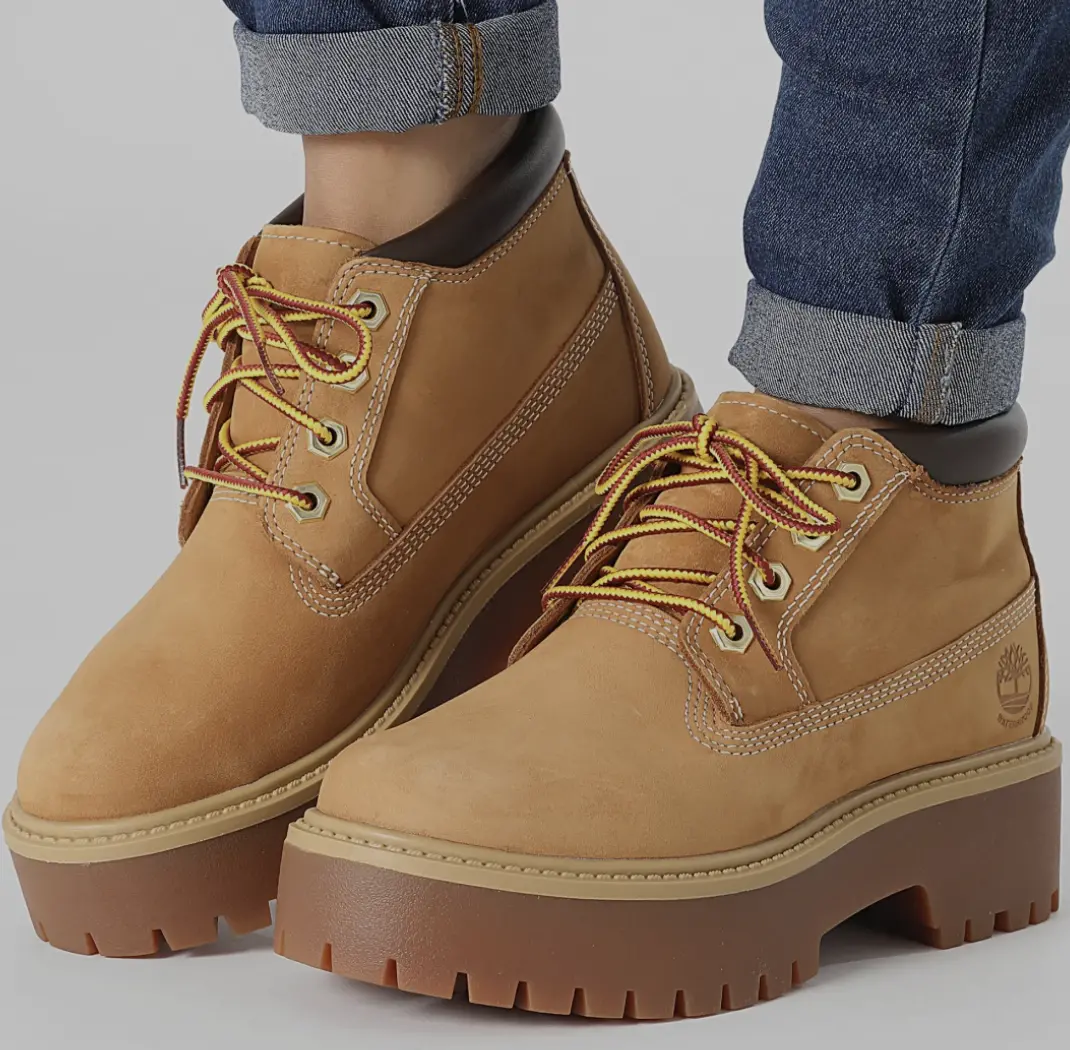 Giay Timberland Premium Platform Waterproof 'Brown' A5RF9