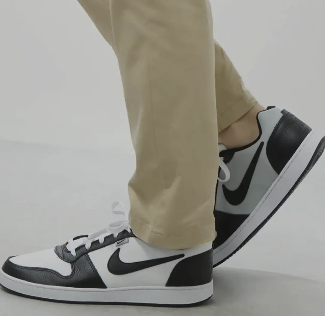 Giay Nike Ebernon Low Premium 'White Black' AQ1774-102