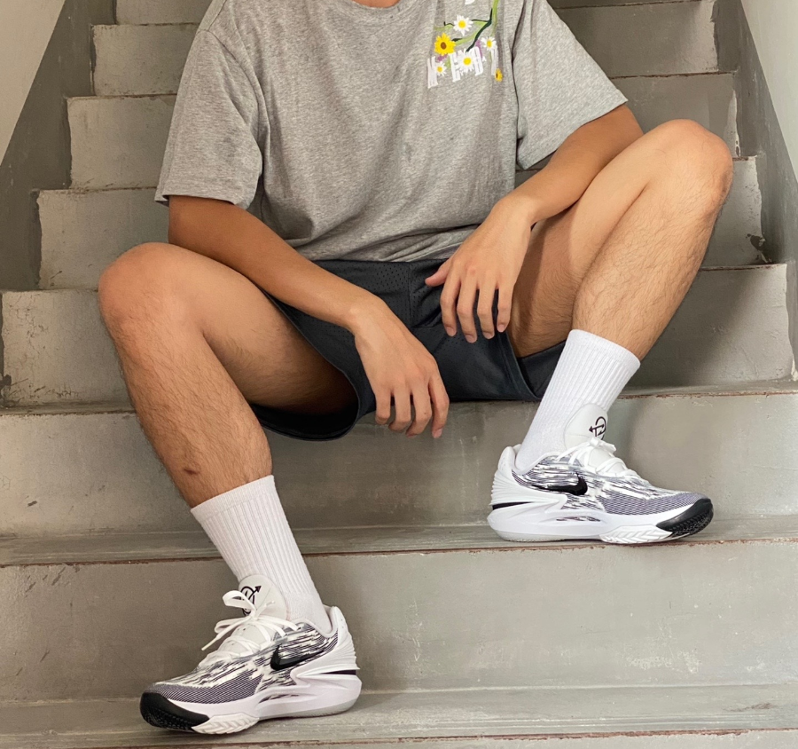 Giay Nike Air Zoom GT Cut 2 TB 'White Black' FJ8915-100