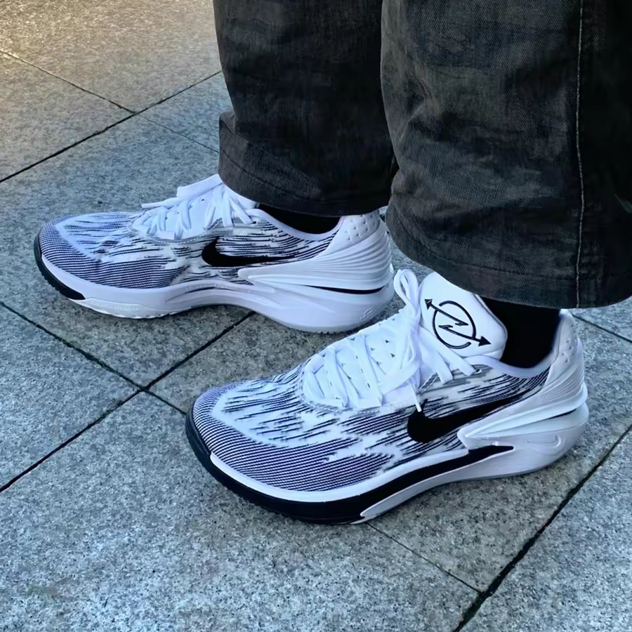 Giay Nike Air Zoom GT Cut 2 TB 'White Black' FJ8915-100