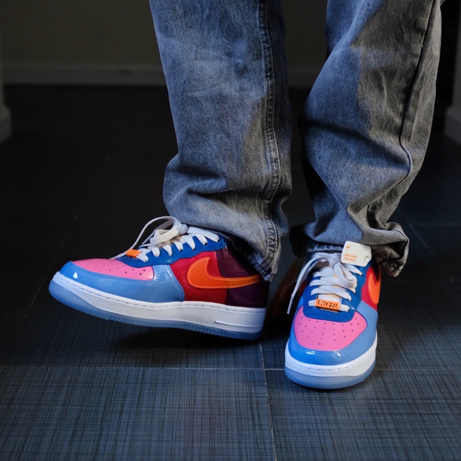 Giay Nike Air Force 1 Low x Undefeated 'Total Orange' DV5255-400