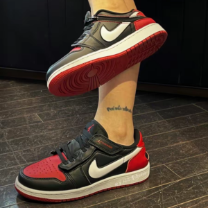 Giay Nike Air Jordan 1 Low FlyEase 'Alternate Bred Toe' DM1206-066