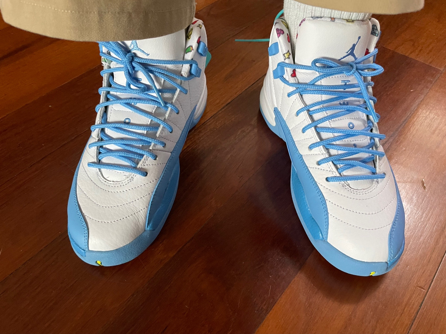 Giay Nike Air Jordan 12 Retro GS 'Emoji' DQ4365-114