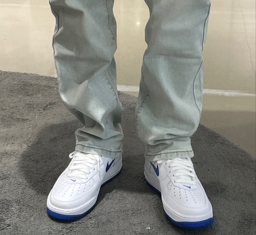 Giay Nike Air Force 1 Jewel 'White Hyper Royal' FN5924-102