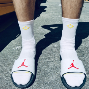 Dep Nike Air Jordan Break Slide 'White Black' AR6374-016