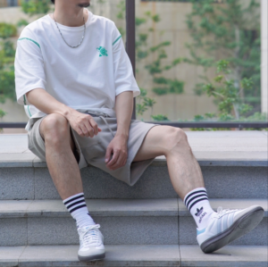 Giay Adidas Samba OG 'White Halo Blue' ID2055