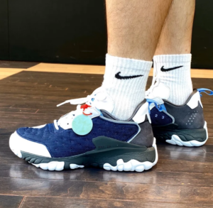 Giay Nike Air Jordan Delta 2 x CLOT 'Flint' DO2155-100