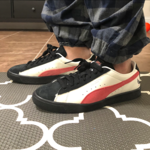 Giay Puma Suede x atmos x Jeff Staple 'Pigeon Crow' 390478-01