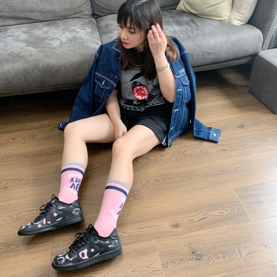 Giay Nike Dunk Low x Comme des Garcons 'Print' CZ2675-001