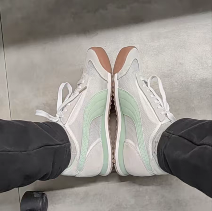 Giay Puma Roma OG 'White Mist Green' 387241-02