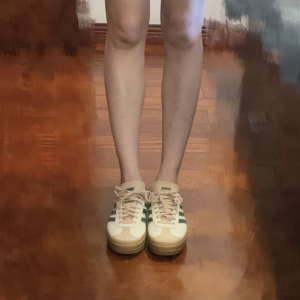 Giay Adidas Gazelle Bold 'Cream Green' ID7056