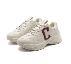 Giay MLB Big Ball Chunky 'Beige Red' 3ASHBCW3N-45WHS