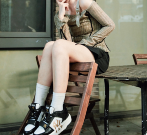 Giay MLB Chunky Liner Mid Lux NY 'Black' 3ASXCMC3N-50BKS