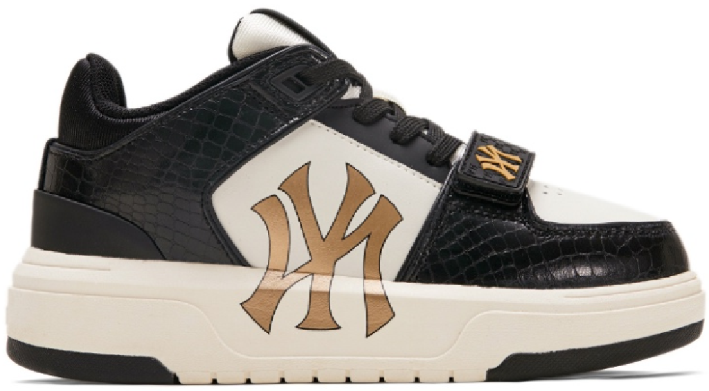 Giay MLB Chunky Liner Mid Lux NY 'Black' 3ASXCMC3N-50BKS