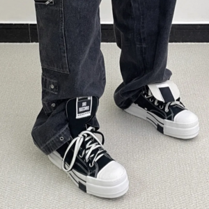 Giay Converse Rick Owens x Drkshdw Dbl Drkstar Chuck 70 High 'Black' A04954C