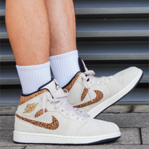 Giay Nike Air Jordan 1 Mid SE 'Brown Elephant' DZ4129-102