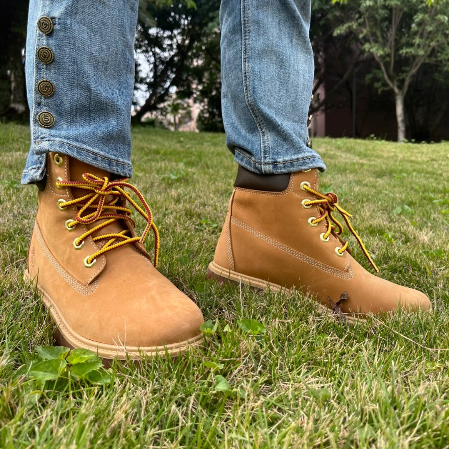 Giay Timberland Premium Platform Waterproof 'Brown' A5RJD