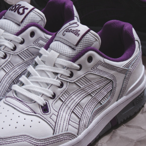 Giay Asics x Needles EX89 'White Purple' 1201A942-100
