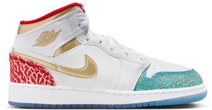 Giay Nike Air Jordan 1 Mid UNC To Chicago 'Blue' FB2212-100