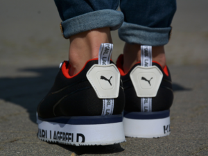 Giay Puma Roma Amor Karl 'Black' 370056-01