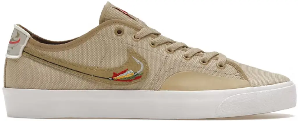 Giay Nike Blazer Court SB x DVD Linden 'Grain' CZ5605-201