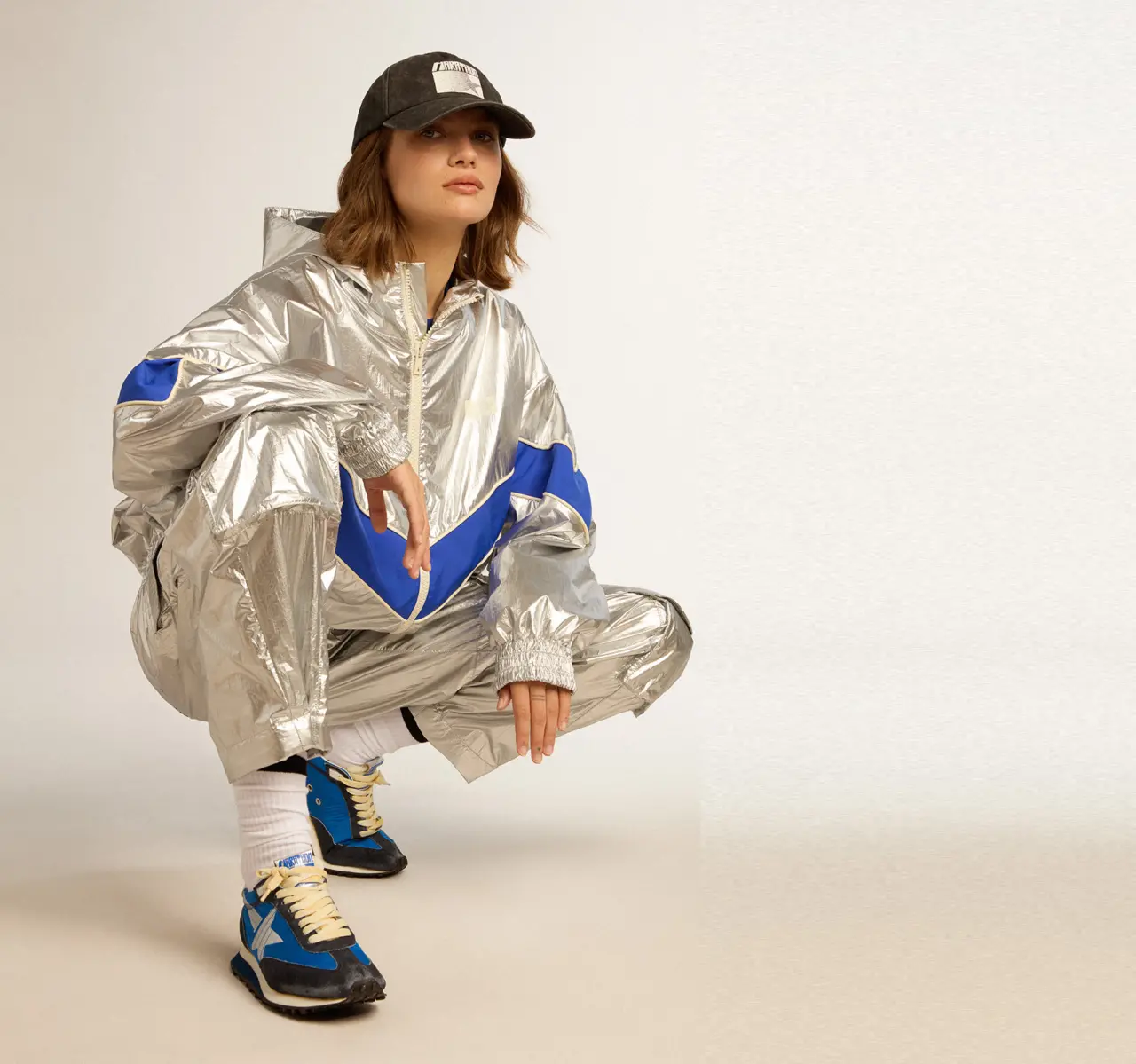 Giay Golden Goose White Star 'Blue' GWF00683-F005463-50738