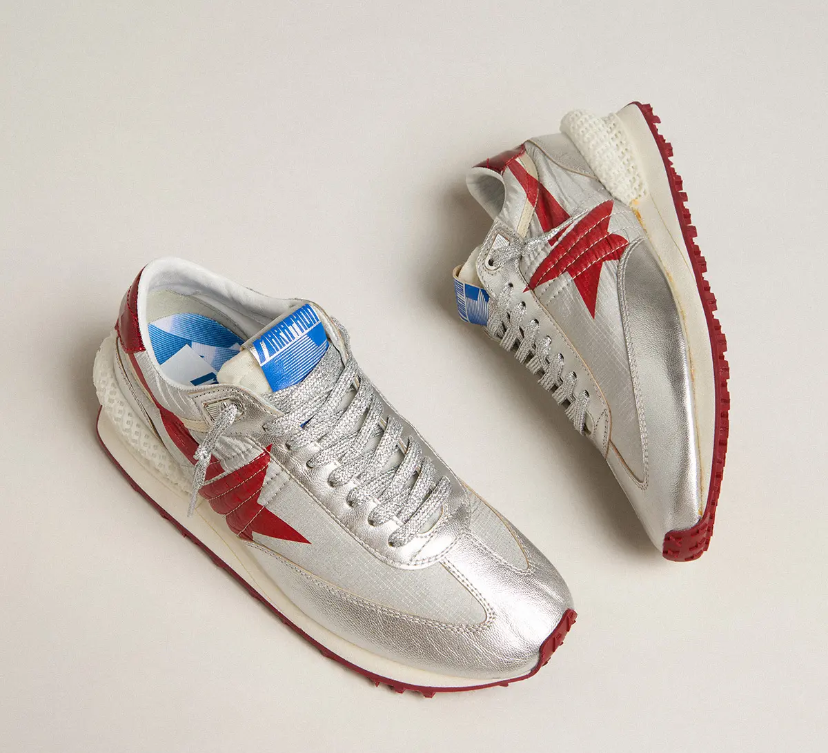 Giay Golden Goose Star 'Silver' GMF00684-F005631-70217