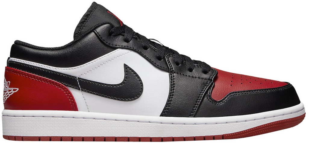 Giay Nike Air Jordan 1 Low 'Bred Toe' 553558-161