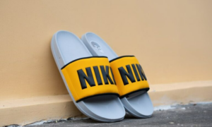 Dep Nike Offcourt 'Grey Yellow' BQ4639-701
