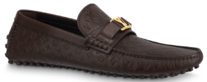 Giay Louis Vuitton Hockenheim Moccasin 'Brown' 1ABM61
